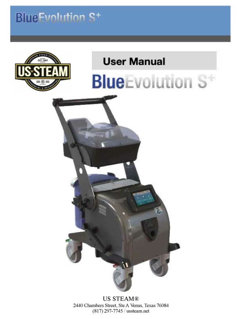 US Steam BlueEvolution S+ user manual