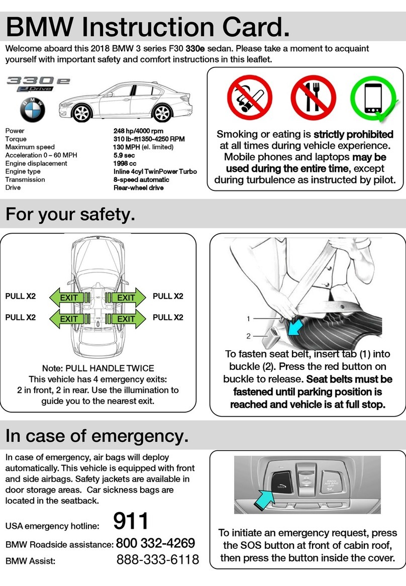 BMW 3 2018 Series Technical manual