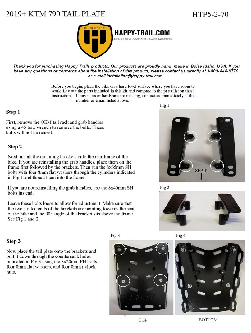 Happy Trails HTP5-2-70 quick start guide