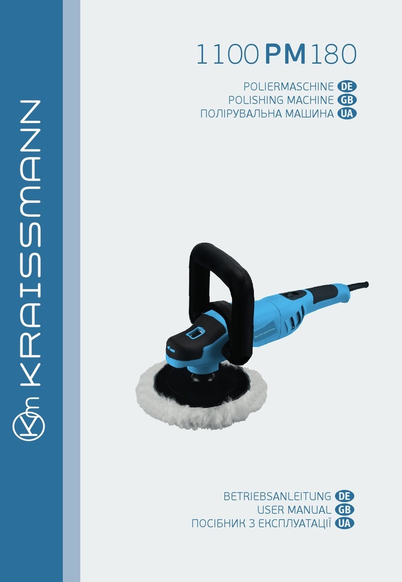 Kraissmann 1100 PM 180 user manual