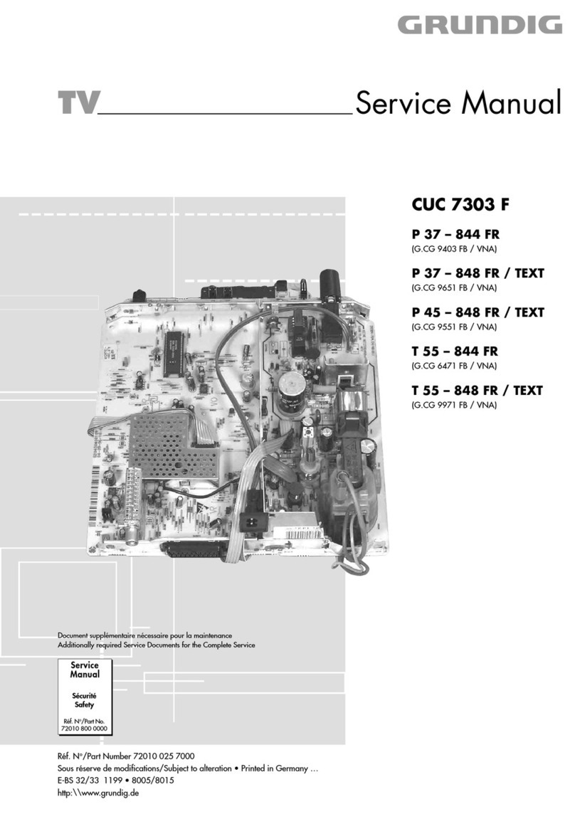 Grundig P37-844 FR Service manual Grundig P37-844 FR Service manual