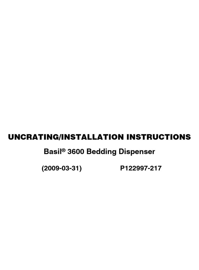 Steris Basil 3600 installation instructions
