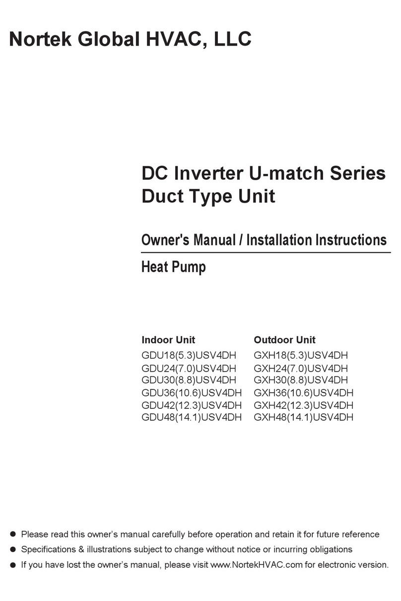 Nortek U-match Series Original instructions