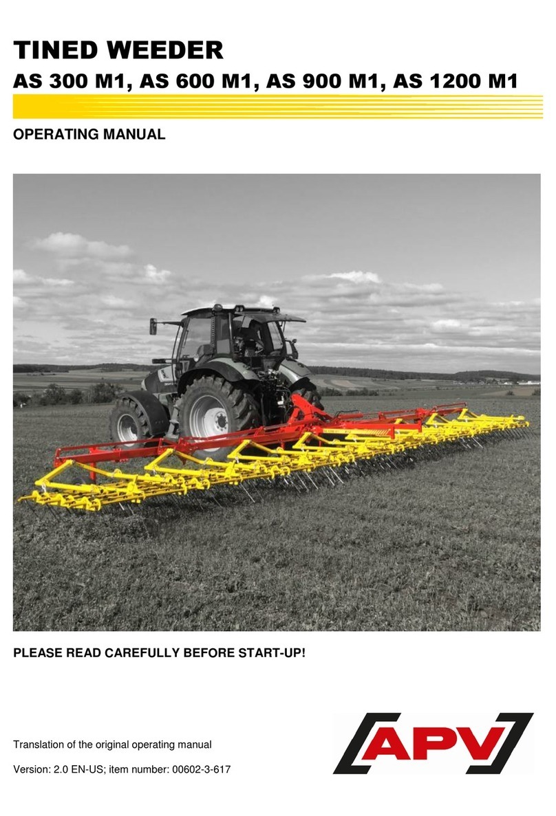 APV AS 300 M1 operating manual