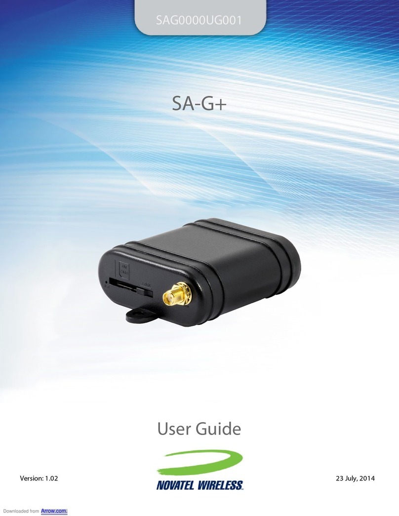 Novatel SA-G+ User manual