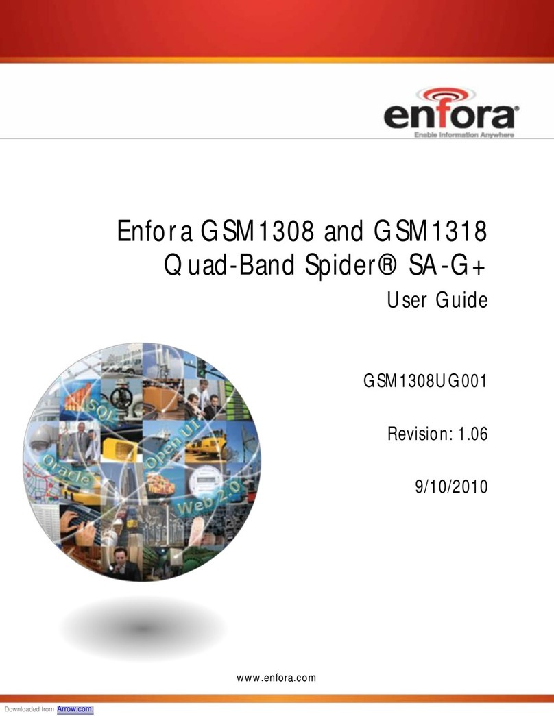 Enfora GSM1308 User manual