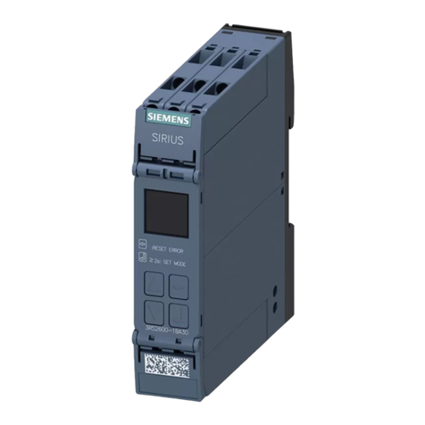 Siemens 3RS2 User manual