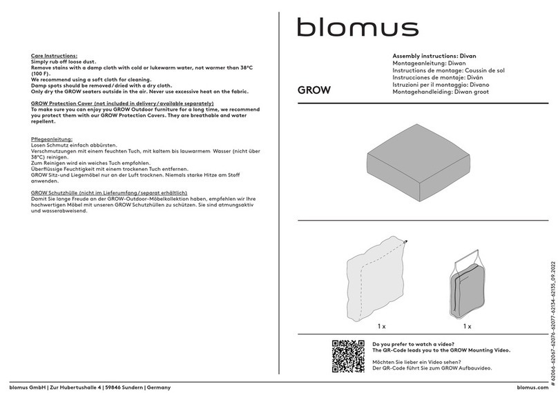 Blomus GROW Assembly instructions