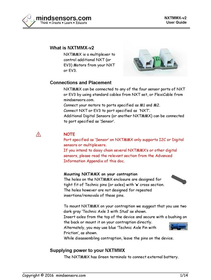 Mindsensors NXTMMX-v2 User manual