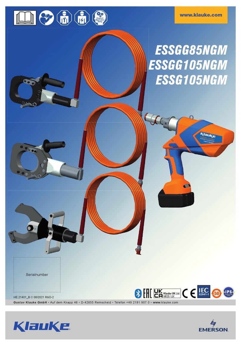 Emerson Klauke ESSGG85NGM manual