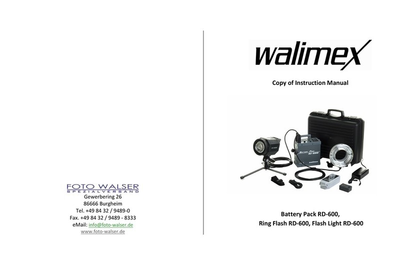 walimex RD-600 instruction manual walimex RD-600 instruction manual