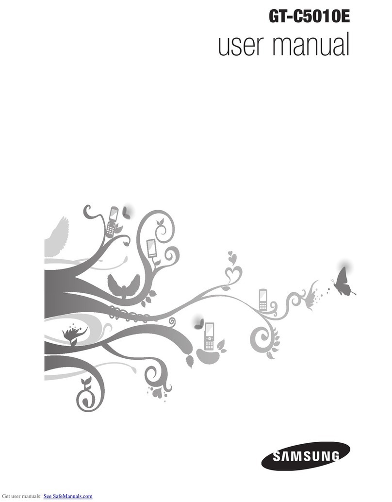 Samsung GT-C5010E user manual