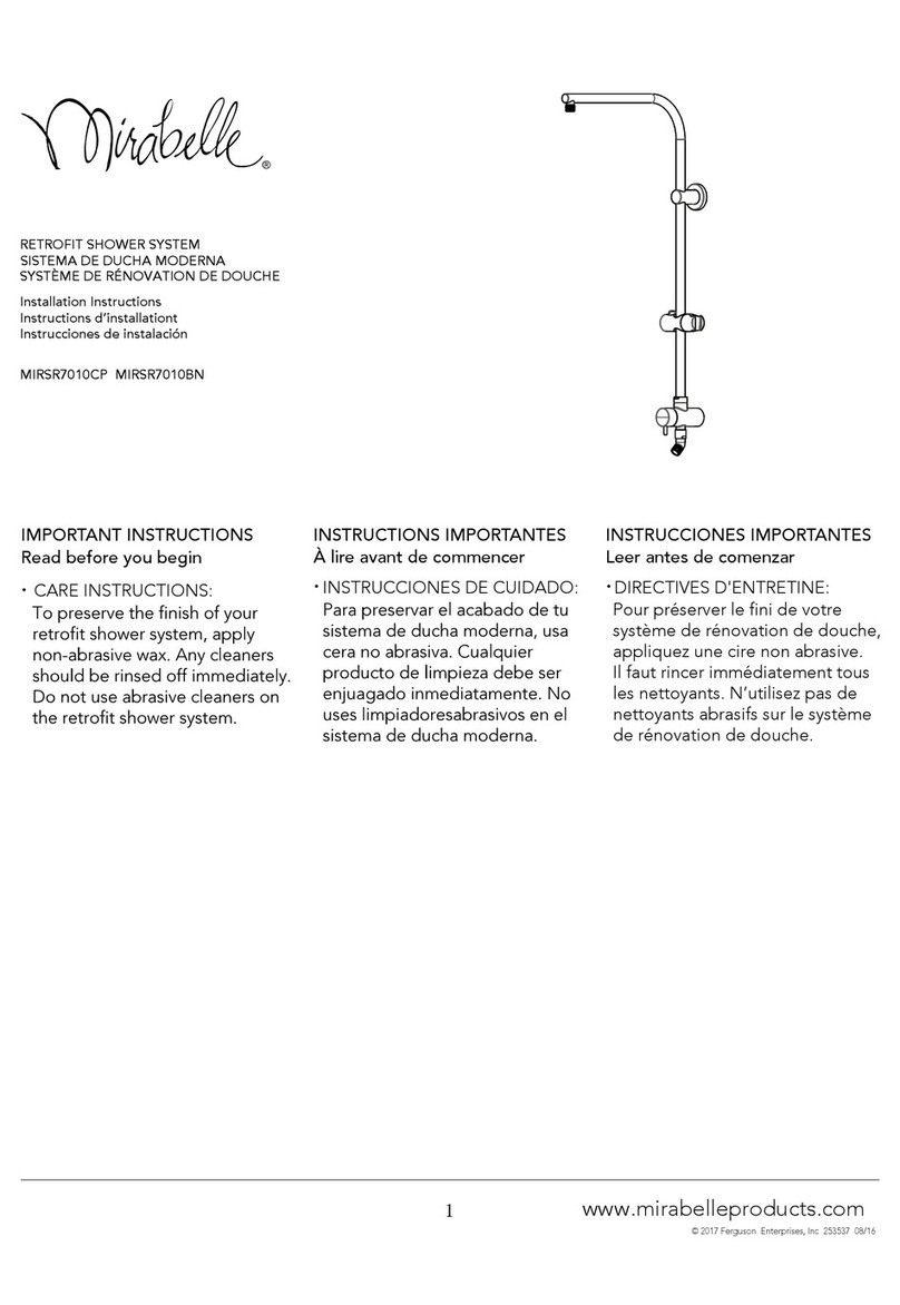 Mirabelle MIRSR7010CP User manual Mirabelle MIRSR7010CP User manual