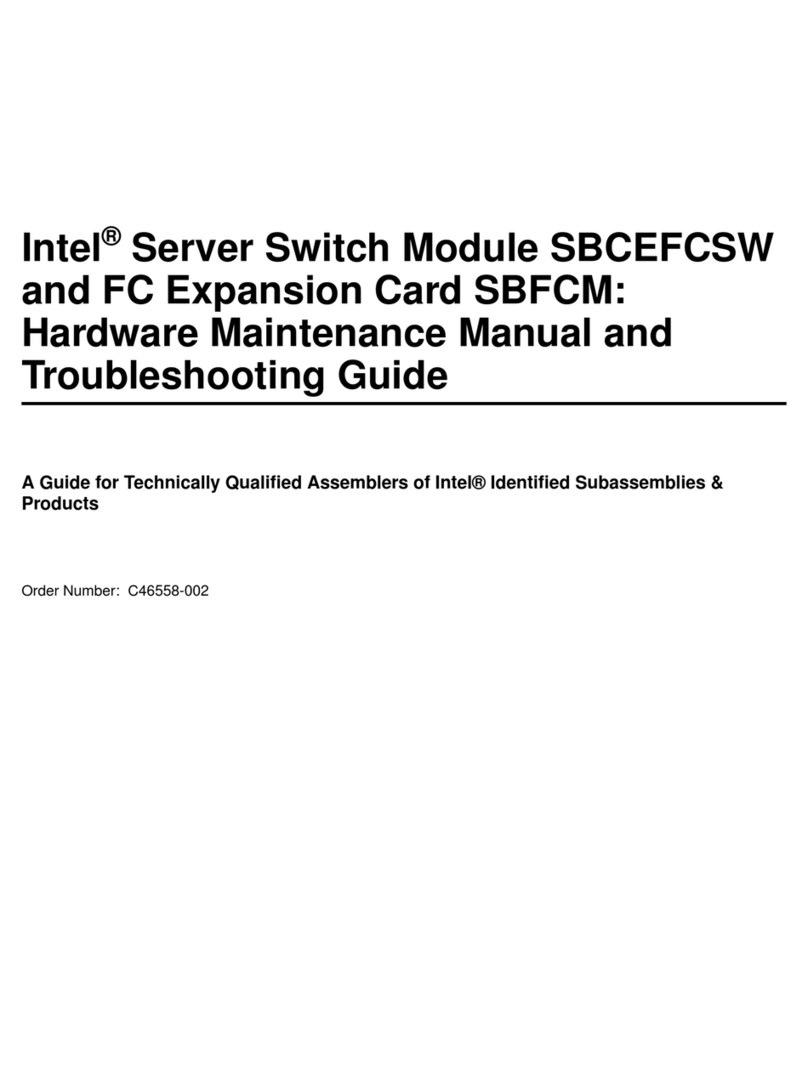 Intel SBCEFCSW Hardware Maintenance Manual