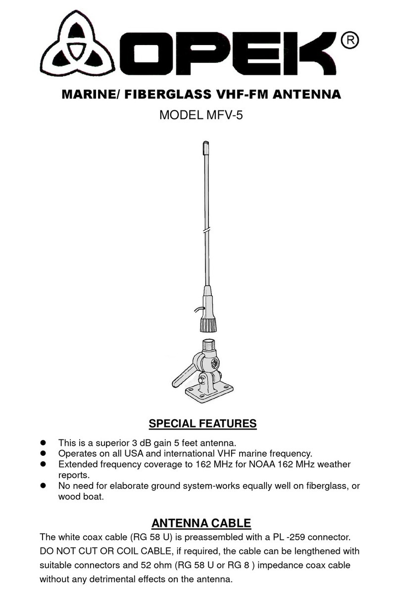 Opek MFV-5 quick start guide
