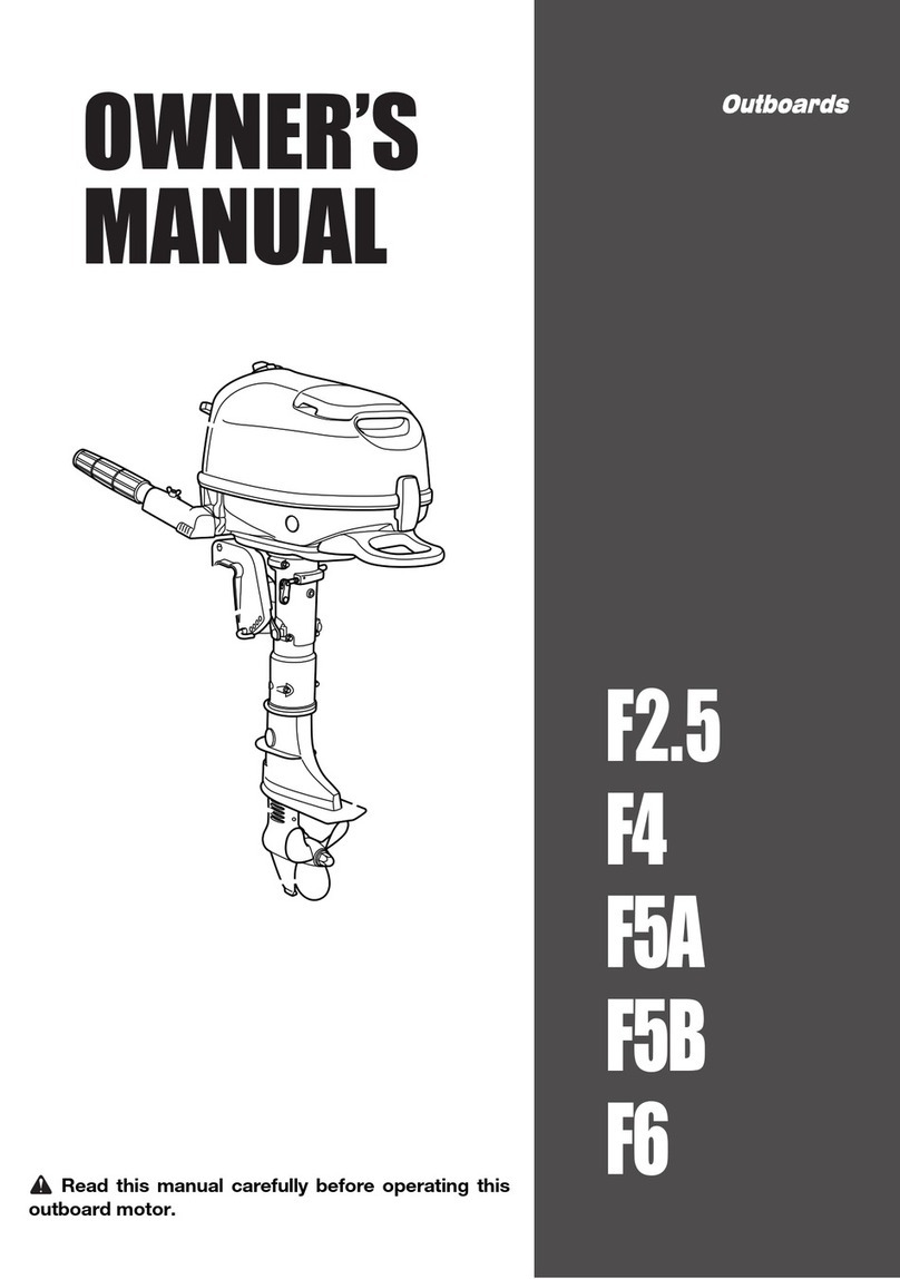 Outboards F2.5 owner's manual