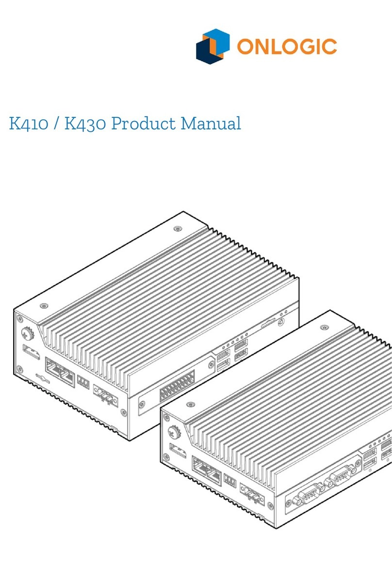Onlogic K410 User manual Onlogic K410 User manual