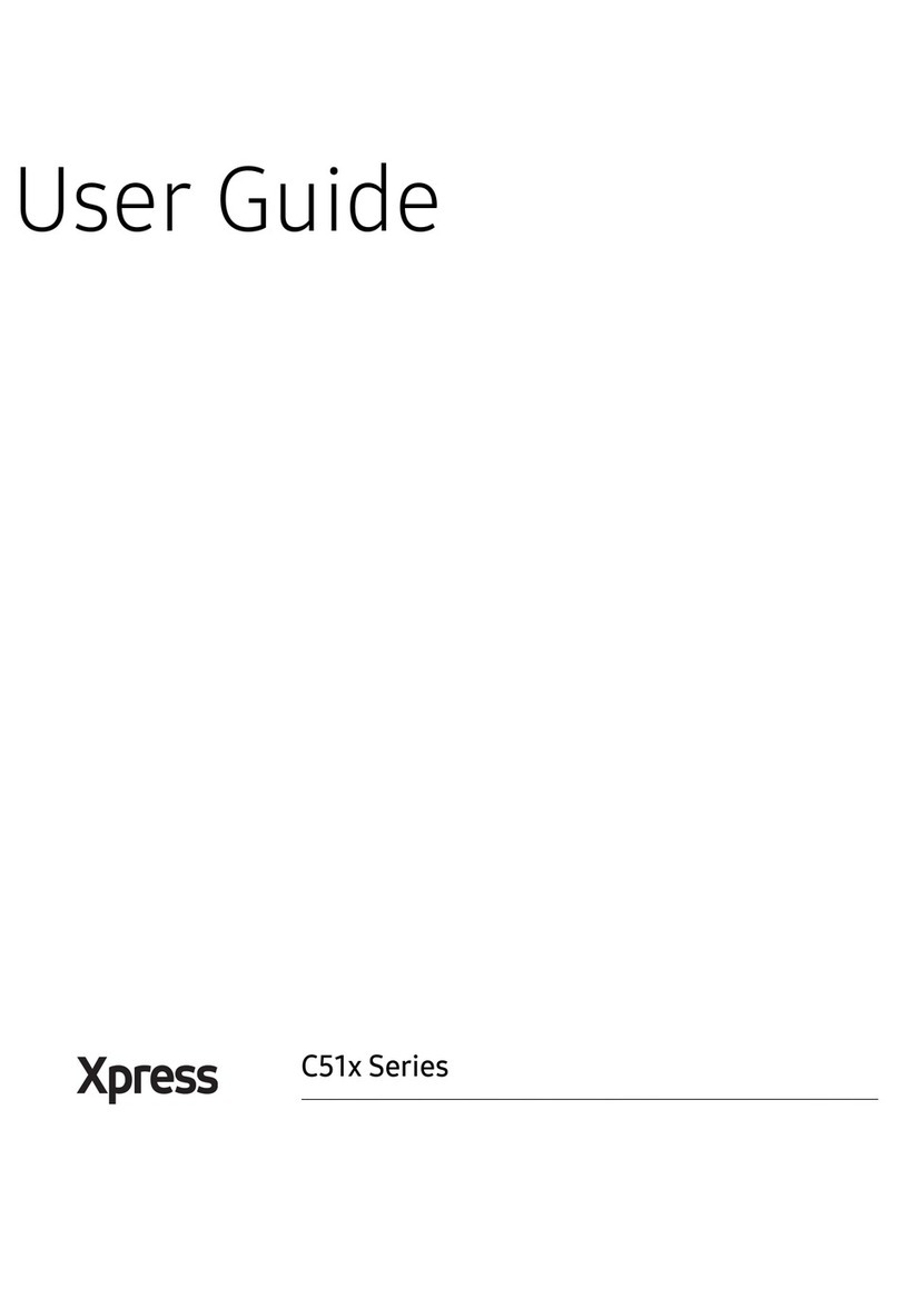 Samsung Xpress C51 Series User manual