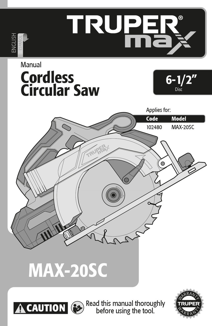 Truper MAX-20SC manual
