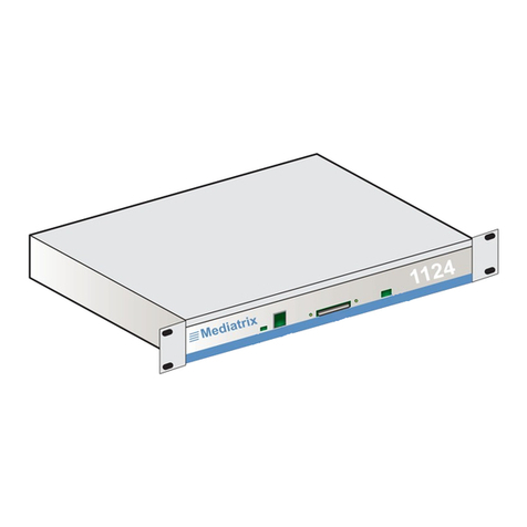 Nortel Mediatrix 1124 Installation and setup guide