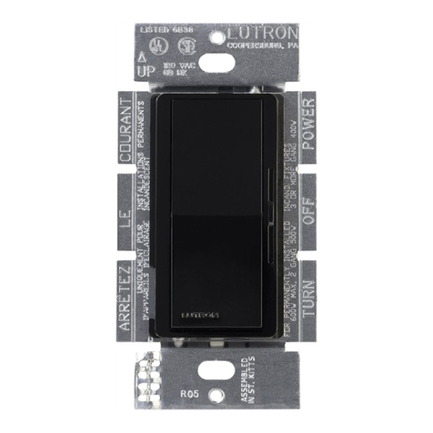 Lutron Electronics Caseta Claro Smart Quick install guide