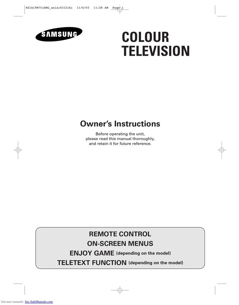 Samsung CS-15K10MJ User manual