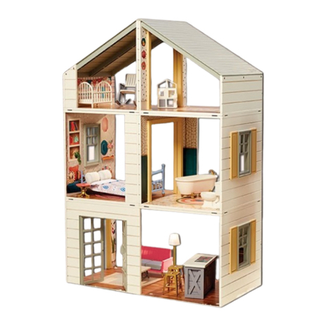 Little Tikes Stack n' Style Wood Dollhouse User manual