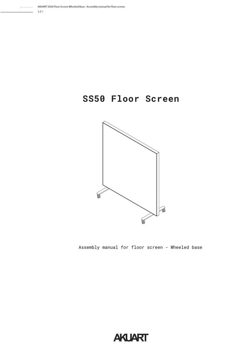 Akuart SS50 Assembly manual