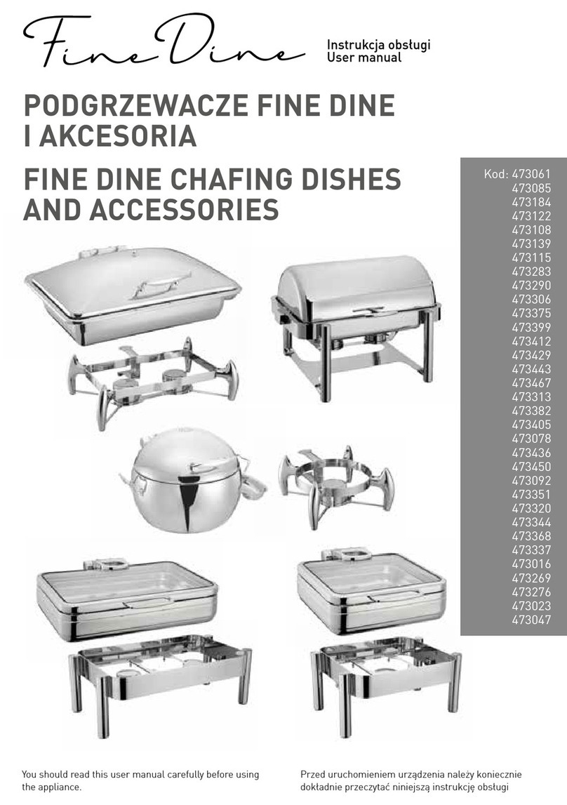Fine Dine 473061 user manual