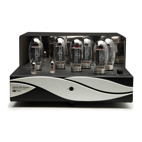 Zesto Audio EROS 500 Select owner's manual