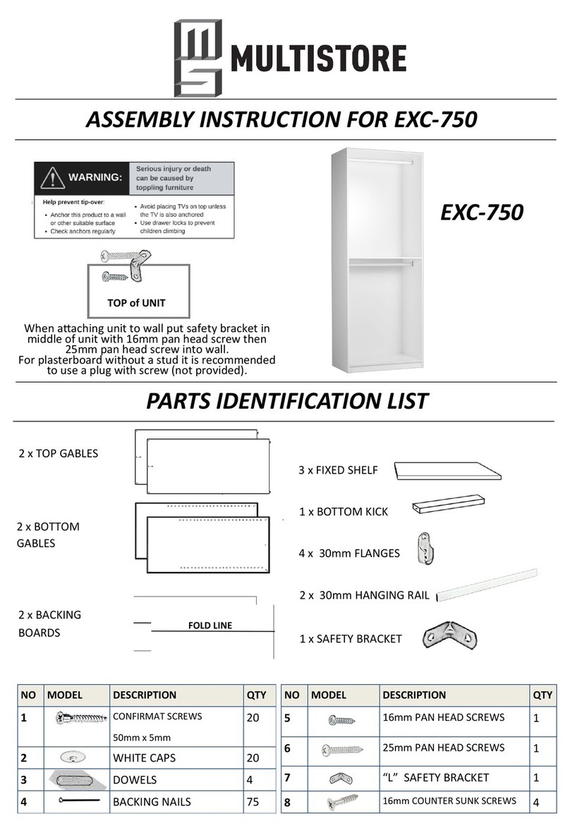 Multistore EXC-750 User manual Multistore EXC-750 User manual