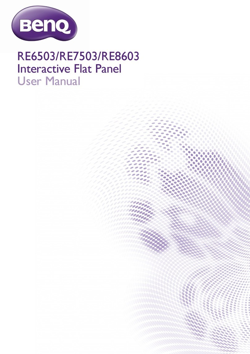 BenQ RE6503 User manual