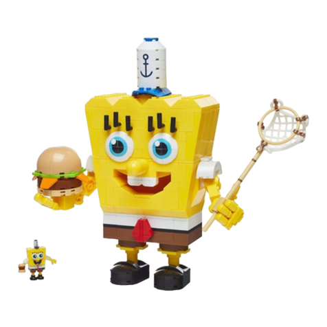 Mega Bloks nickelodeon SpongeBob SquarePants User manual