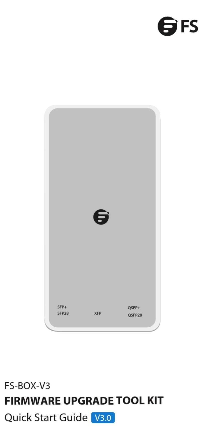 FS FS-BOX-V3 User manual