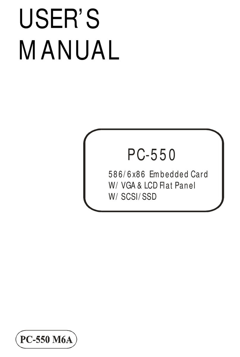 protech PC-550 user manual