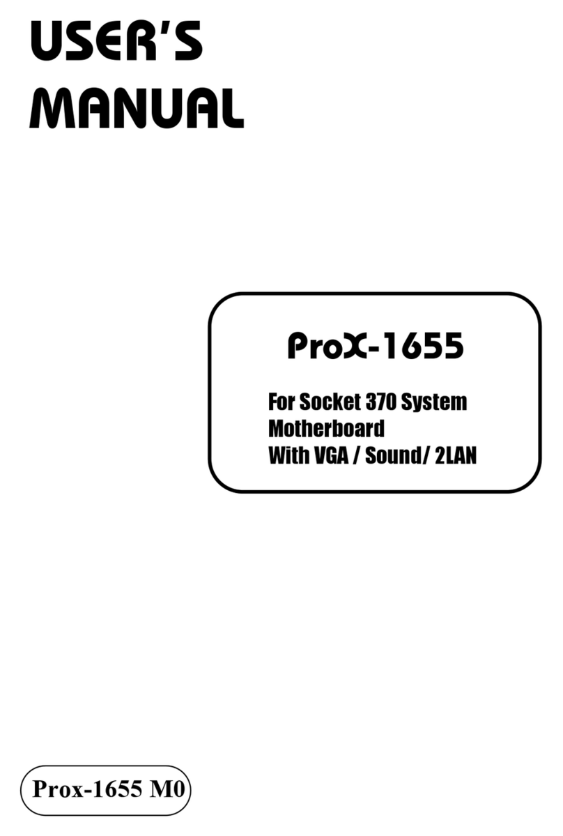 protech Prox-1655 User manual