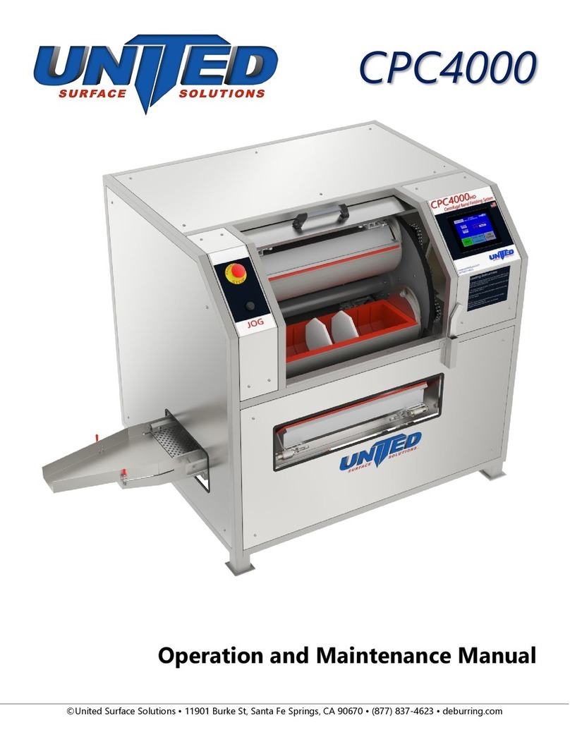 UNITED CPC4000 Operation and maintenance manual