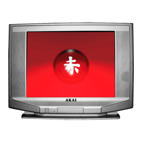 Akai 29CTF05BS User manual