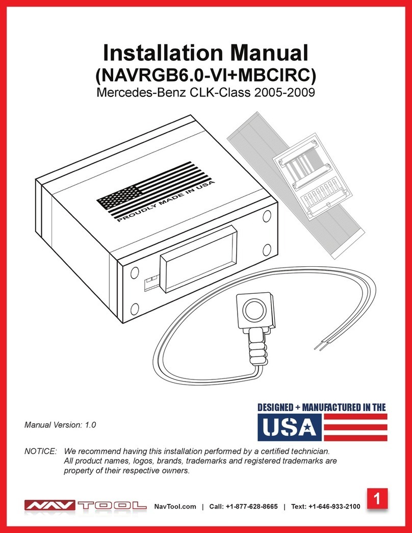 NAV TOOL NAVRGB6.0-VI+MBCIRC User manual