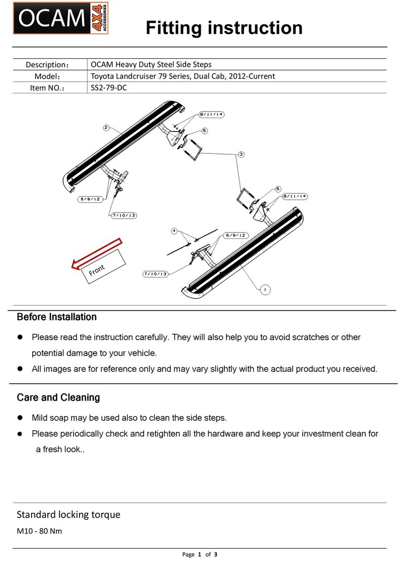 OCAM SS2-79-DC FITTING INSTRUCTION