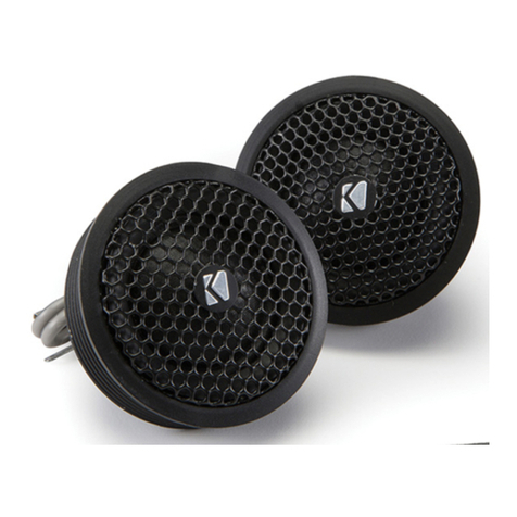 Kicker KS Series User manual