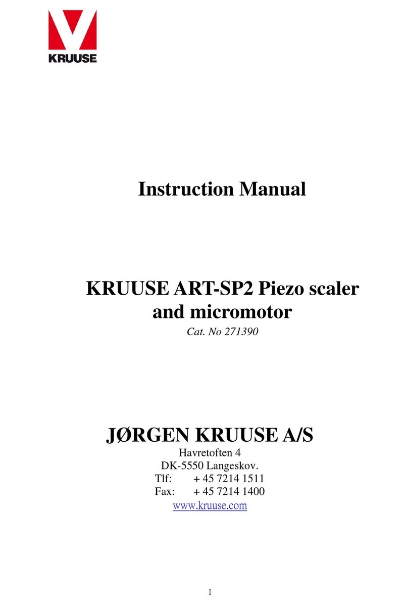 KRUUSE ART-SP2 instruction manual