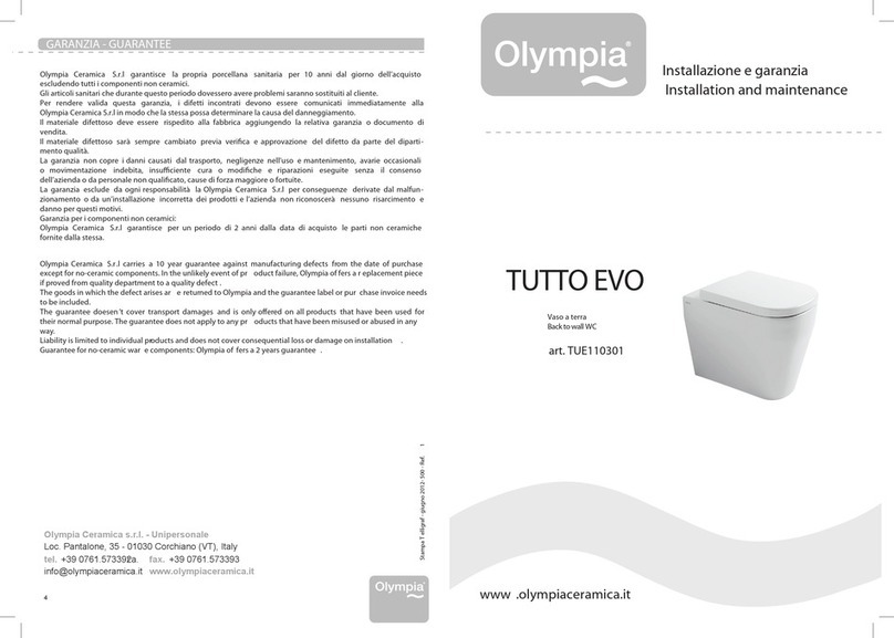 Olympia TUTTO EVO TUE110301 Instruction Manual