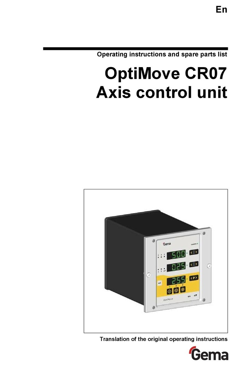 Gema OptiMove CR07 Guide