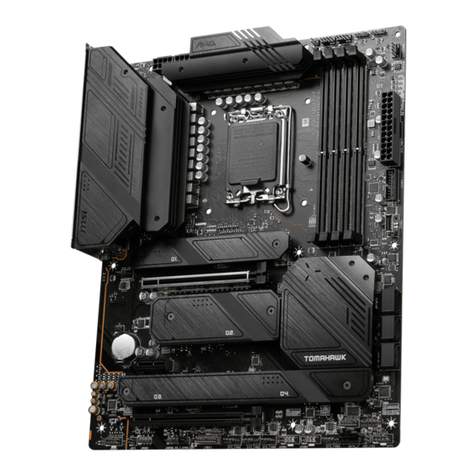 MSI MAG B660 TOMAHAWK WIFI DDR4 user guide