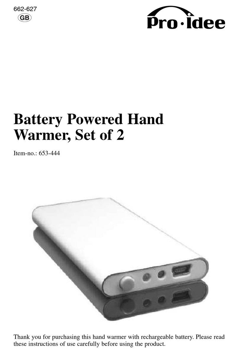 Pro-Idee 653-444 manual