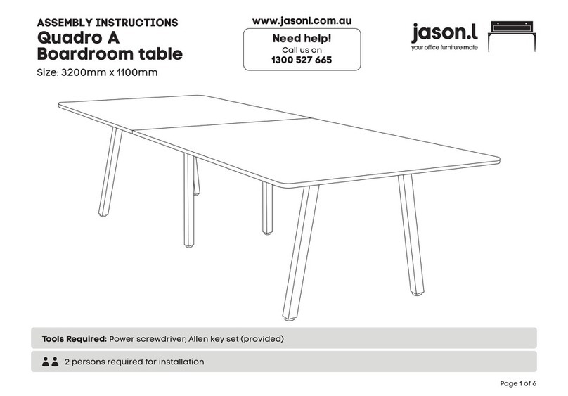 Jason.L Quadro A Boardroom table User manual