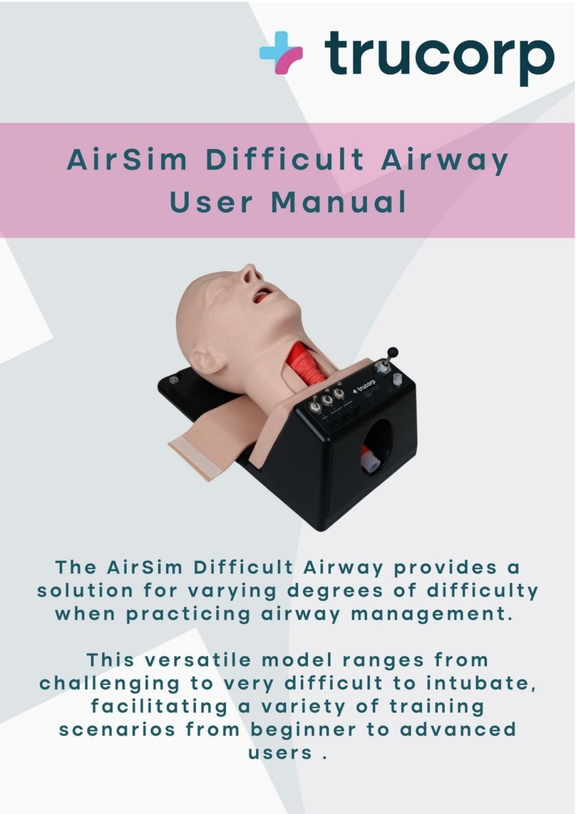 TruCorp AirSim Difficult Airway user manual