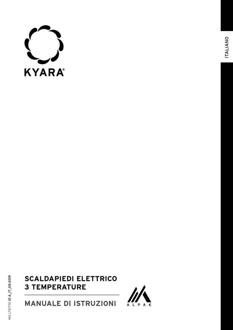 KYARA LTK770 instruction manual