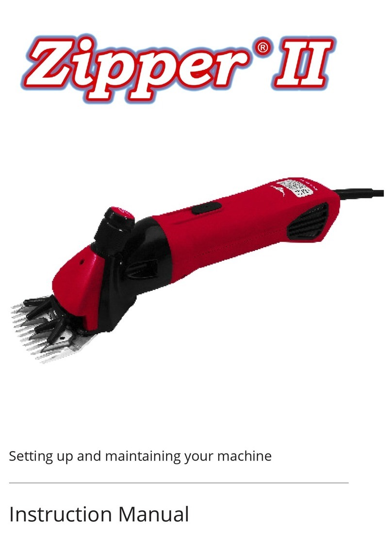 HORNER Shearing Zipper II instruction manual